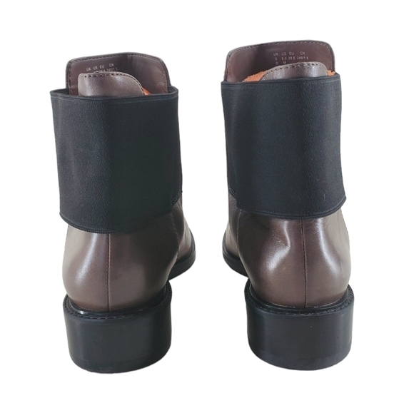 Clarks Narrative Marquette Wish Chelsea Boots Ankle Womens 8.5 M Taupe Leather - Picture 7 of 14